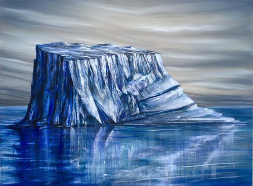 Blue Stillness van Matteo Neivert, Schilderij te koop op Singulart