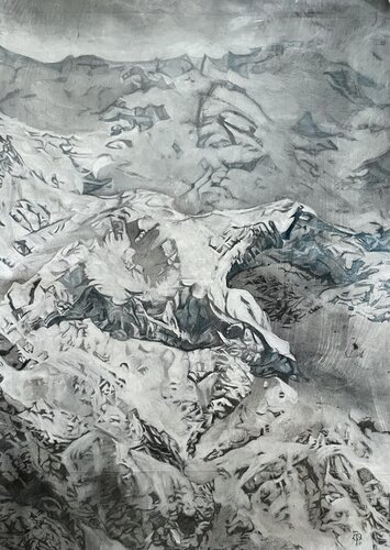 Glacier, Earth Memory von Jessie Pitt, Malerei kaufen auf Singulart