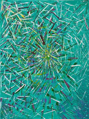 Rehilete (Pin Wheel) by Ezra Bejar, Painting for Sale on Singulart