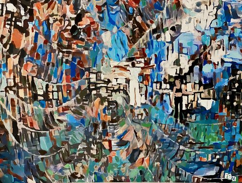 The Trap di Ezra Bejar, Pittura in vendita su Singulart