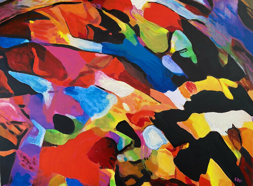 Going Nowhere van Ezra Bejar, Schilderij te koop op Singulart