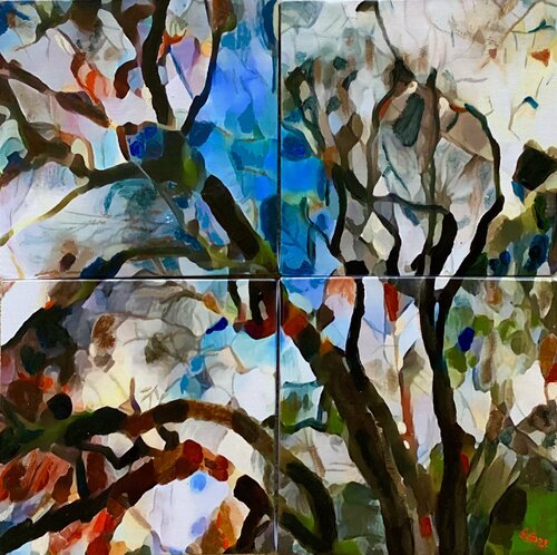 A Tree in Berkeley by Ezra Bejar, Painting for Sale on Singulart