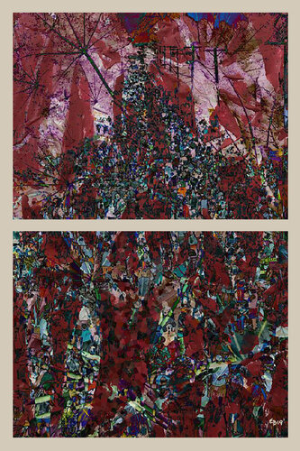 The Big Concert par Ezra Bejar, Peinture en vente sur Singulart