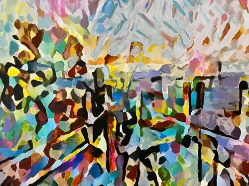 A View Point di Ezra Bejar, Pittura in vendita su Singulart