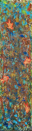 Kelpscape with Fish by Ezra Bejar, Work on Paper for Sale on Singulart