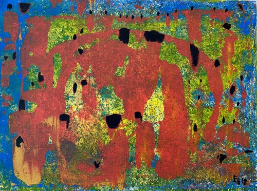 Domingo por la Tarde en Atlacomulco (Sunday Afternoon) von Ezra Bejar, Malerei kaufen auf Singulart