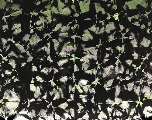Flutter in Green by Ezra Bejar, Painting for Sale on Singulart