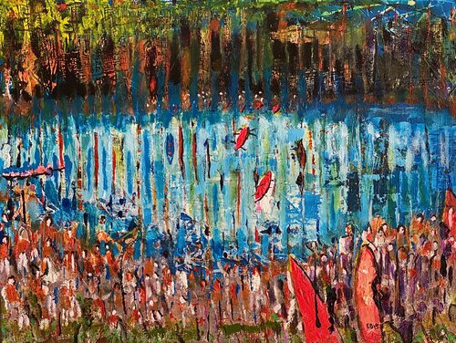 Dream for a Better Life di Ezra Bejar, Pittura in vendita su Singulart