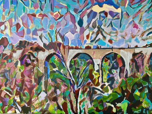 Arch Bridge di Ezra Bejar, Pittura in vendita su Singulart