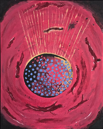 Camellia di Ezra Bejar, Pittura in vendita su Singulart