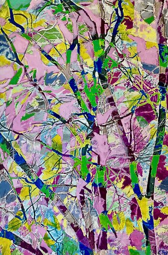 Bird Nexus by Ezra Bejar, Painting for Sale on Singulart