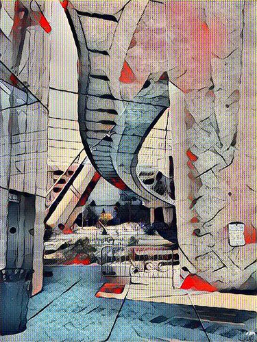 Connecting East Village by Ezra Bejar, Print for Sale on Singulart