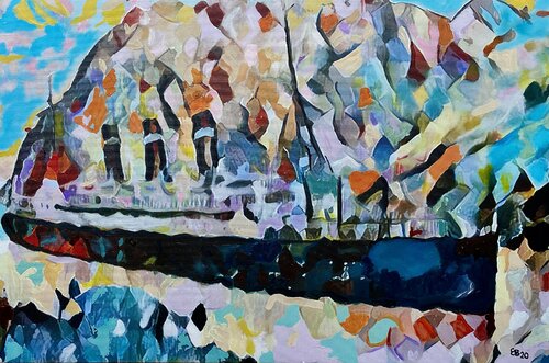 Celebrity Boat van Ezra Bejar, Schilderij te koop op Singulart