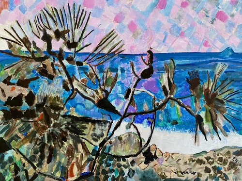Torrey Pine van Ezra Bejar, Schilderij te koop op Singulart
