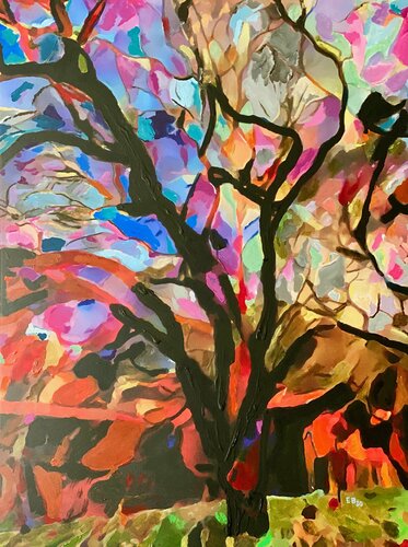 Winter van Ezra Bejar, Schilderij te koop op Singulart