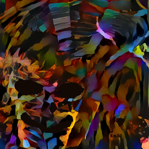 Cocolixtle van Ezra Bejar, Schilderij te koop op Singulart