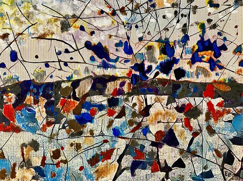 Turning Purple van Ezra Bejar, Schilderij te koop op Singulart