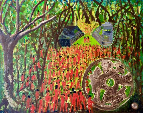 The Player van Ezra Bejar, Schilderij te koop op Singulart
