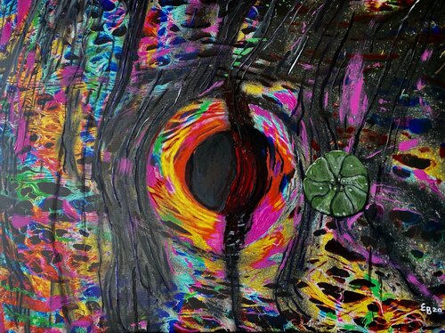 A Hole in the Earth von Ezra Bejar, Malerei kaufen auf Singulart
