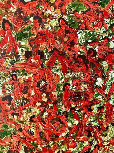 Gathering von Ezra Bejar, Malerei kaufen auf Singulart