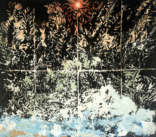 So Small is the Window Frame by Ezra Bejar, Painting for Sale on Singulart