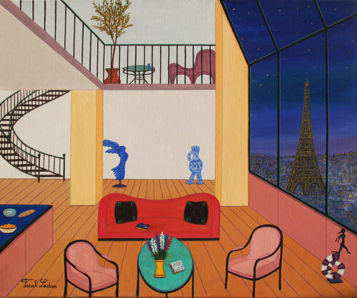 Duplex in Paris de Fanch Ledan, Pintura a la venta en Singulart