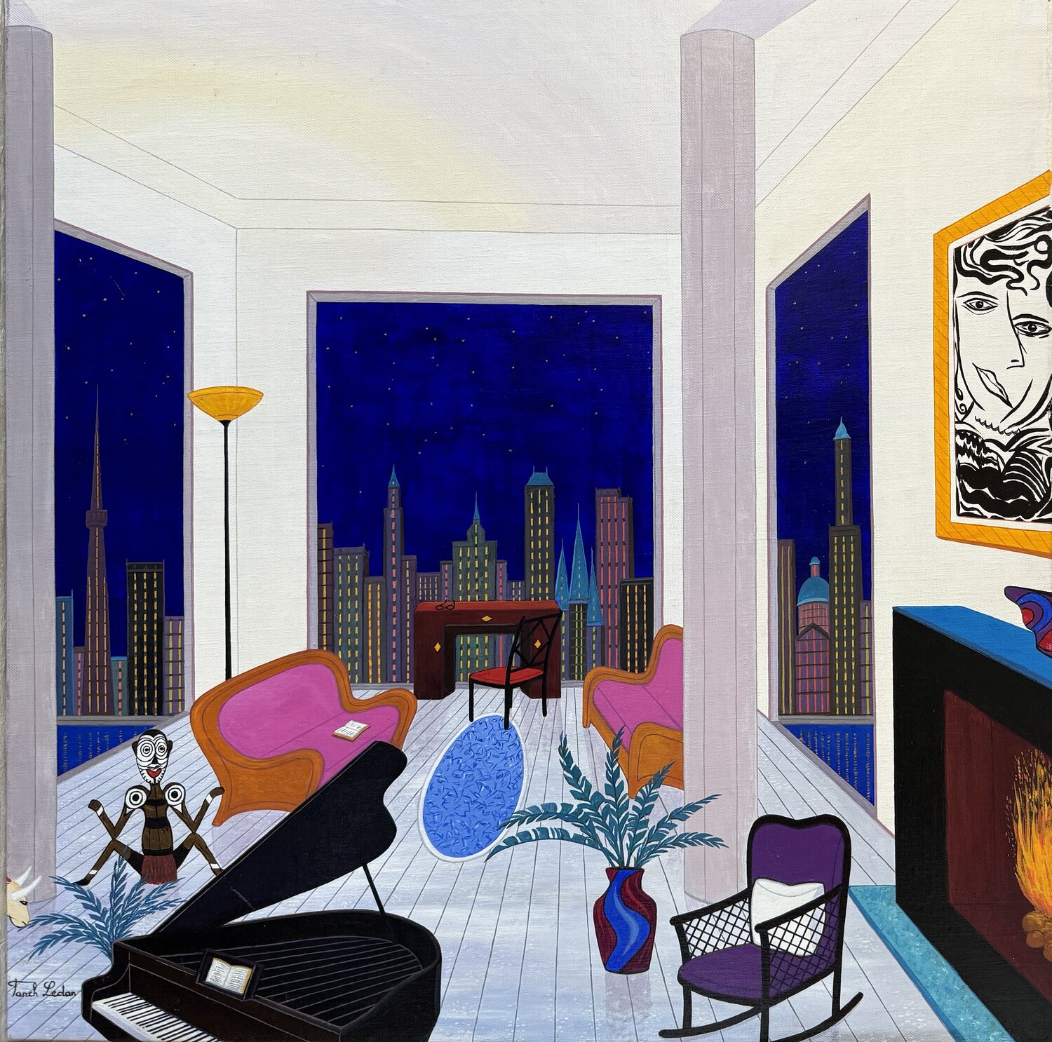 penthouse la nuit Fanch Ledan