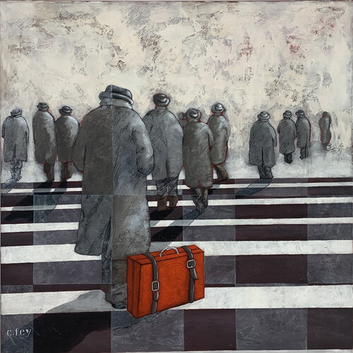 Via Lisboa van CFey, Schilderij te koop op Singulart