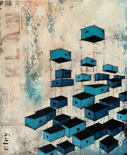Klan 5 by CFey, Painting for Sale on Singulart