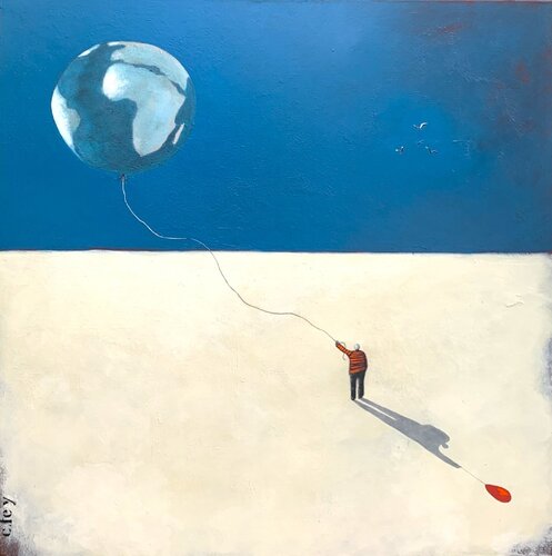 SO 100-2 Et si... van CFey, Schilderij te koop op Singulart
