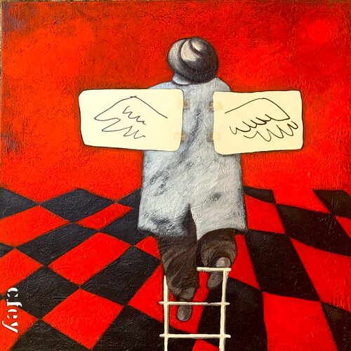 Illusions de partir von CFey, Malerei kaufen auf Singulart