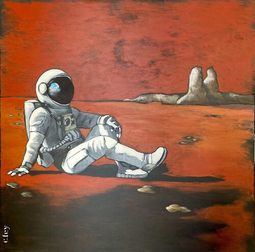 Blue Lagoon von CFey, Malerei kaufen auf Singulart