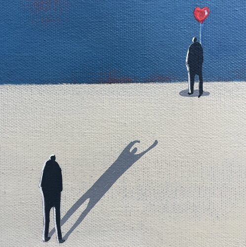 SO 30-77 On peut aimer dans l'ombre von CFey, Malerei kaufen auf Singulart