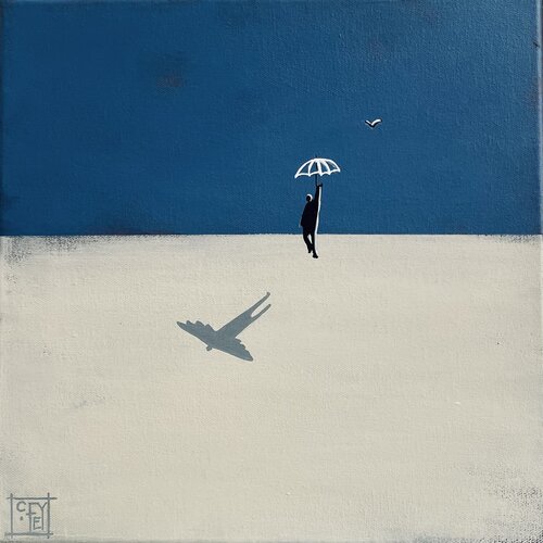 SO 30-79 Douceur trompeuse du mirage von CFey, Malerei kaufen auf Singulart