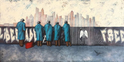 Check point van CFey, Schilderij te koop op Singulart