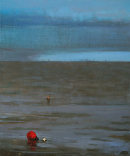 somewhere far away storm van Bo Kravchenko, Schilderij te koop op Singulart