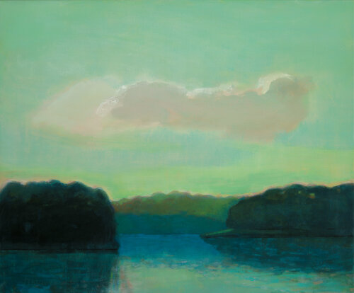 morning on lake van Bo Kravchenko, Schilderij te koop op Singulart