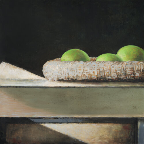 Three Green Apples von Bo Kravchenko, Malerei kaufen auf Singulart