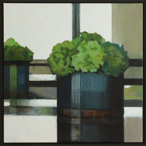 Flowers and Squares von Bo Kravchenko, Malerei kaufen auf Singulart