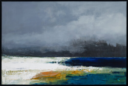 Night on Ocean von Bo Kravchenko, Malerei kaufen auf Singulart