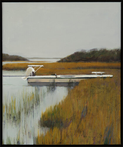Great grey mood van Bo Kravchenko, Schilderij te koop op Singulart