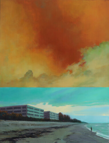 Two Colors of Sunset di Bo Kravchenko, Pittura in vendita su Singulart