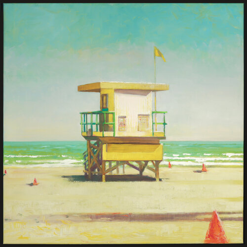 Bright Yellow Light van Bo Kravchenko, Schilderij te koop op Singulart