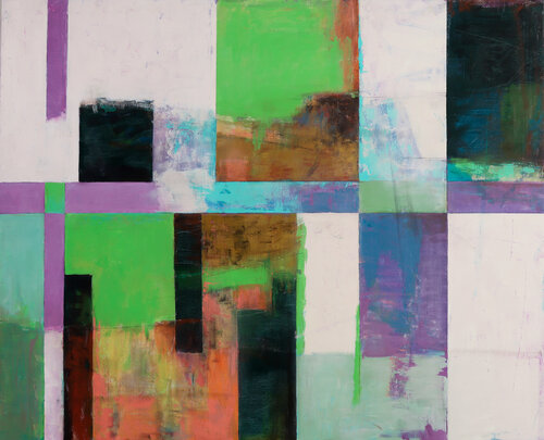 Abstract Rectangles di Bo Kravchenko, Pittura in vendita su Singulart