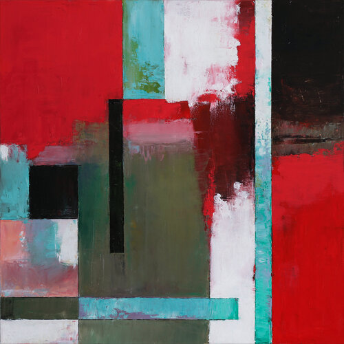 Linear Abstract #4 di Bo Kravchenko, Pittura in vendita su Singulart