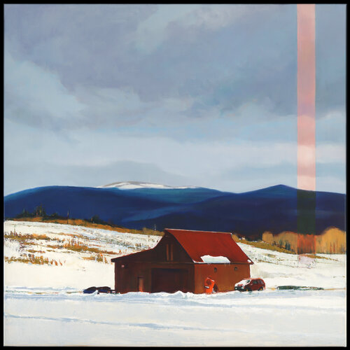 Winter van Bo Kravchenko, Schilderij te koop op Singulart