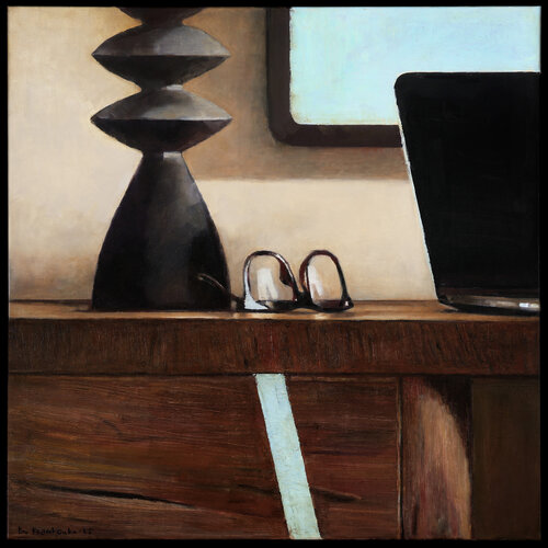 Where is my glasses? van Bo Kravchenko, Schilderij te koop op Singulart