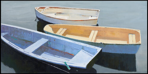 Boston Boats von Bo Kravchenko, Malerei kaufen auf Singulart