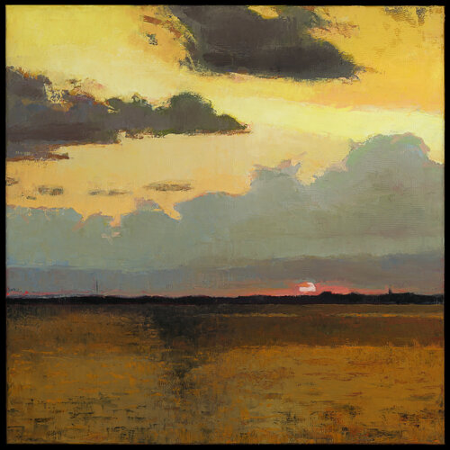 Bronze Seascape von Bo Kravchenko, Malerei kaufen auf Singulart