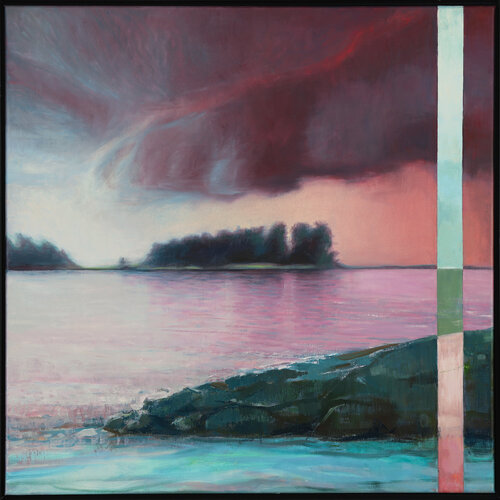 Purple rain von Bo Kravchenko, Malerei kaufen auf Singulart